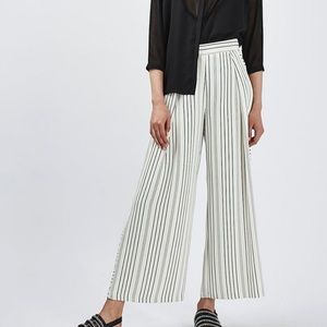 Topshop TALL wide leg crop trousers US 6